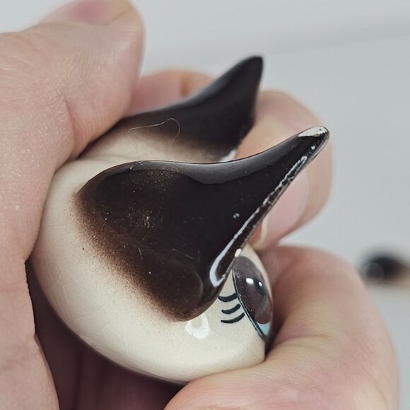 Freeman McFarlin Siamese Cat Kitten Crouching Nodder Bobble Head *REPAIR FLAW* - Picture 12 of 12